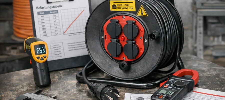 Kabeltrommel Belastbarkeit und Dauerstrom: Technische Hinweise fuer Kaeufer