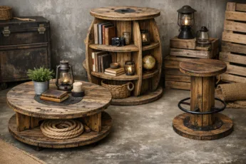Kabeltrommel DIY: Upcycling-Möbel & Wohnideen