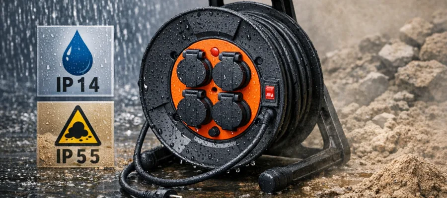 Kabeltrommel IP-Schutzarten und deren Bedeutung erklaert