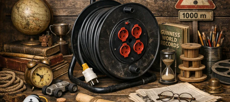 Kabeltrommel: Kuriose Geschichten, Rekorde und Anekdoten