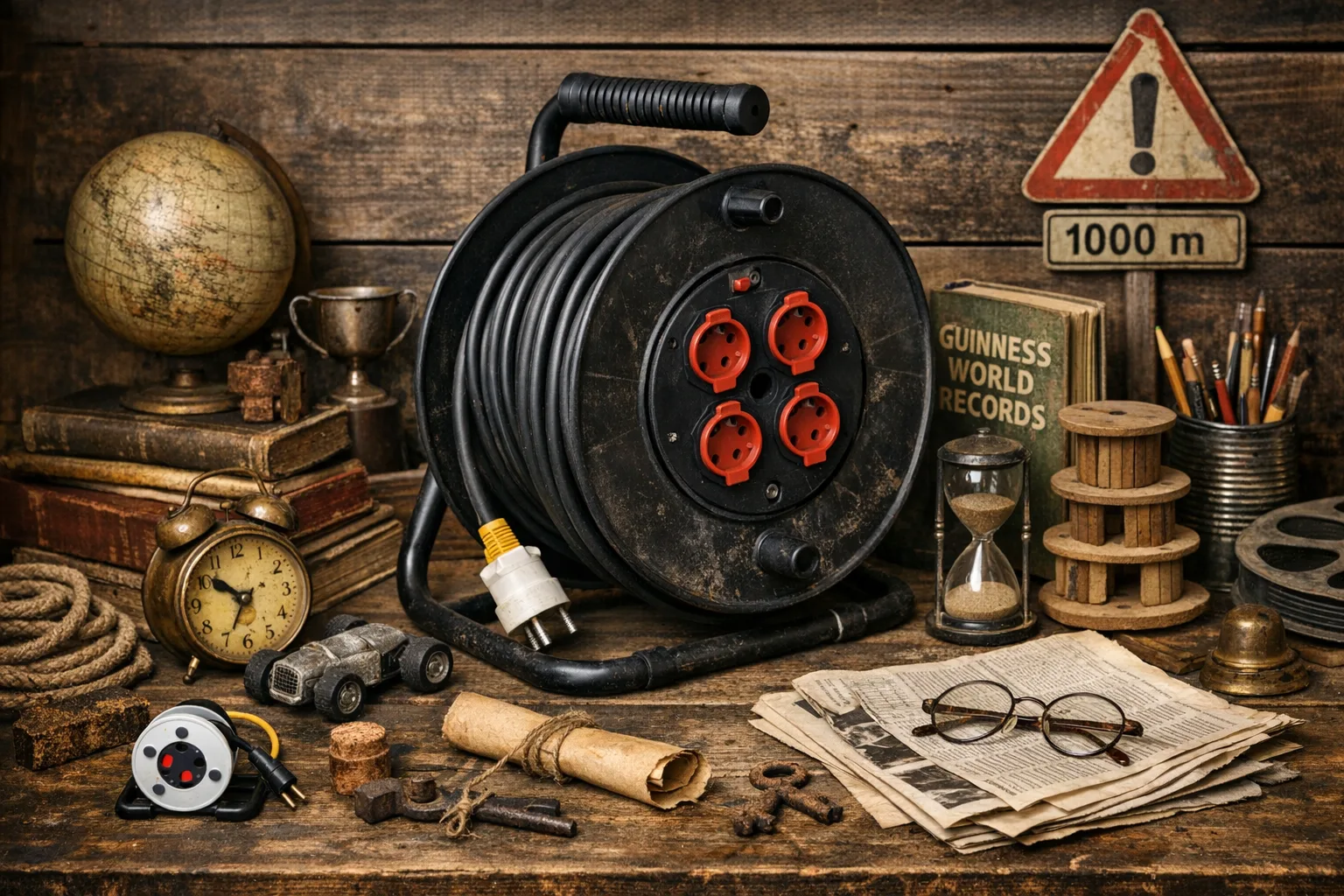 Kabeltrommel: Kuriose Geschichten, Rekorde und Anekdoten