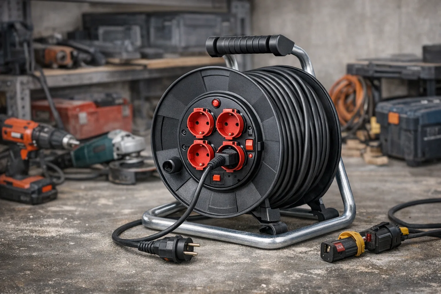 Kabeltrommel fuer Elektrowerkzeuge: Leistung richtig einordnen und nutzen